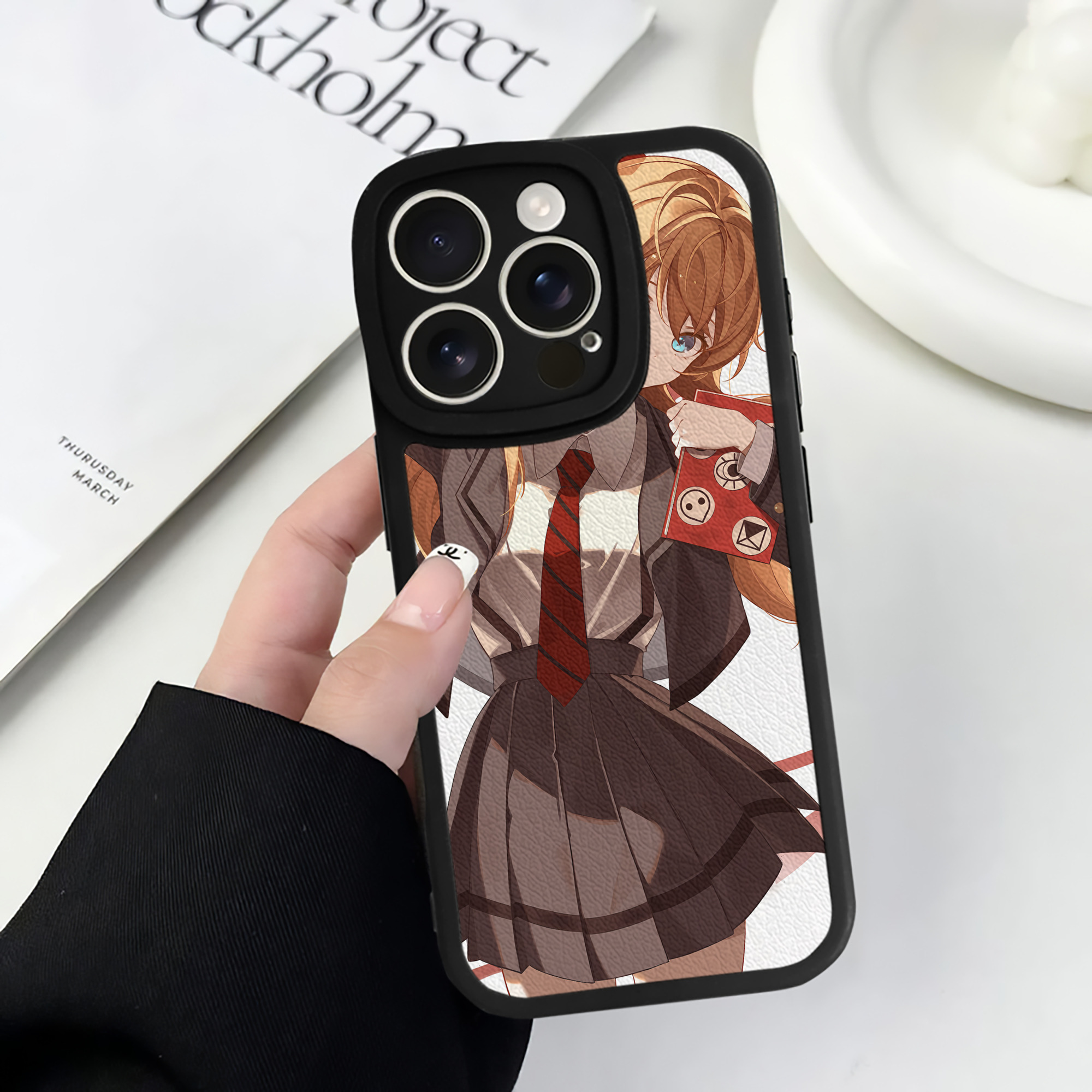 （画像用） EVA 新世紀エヴァンゲリオン 【iPhone 16シリーズ対応】シリコンスマホケース（レザー調） 材質：シリコン